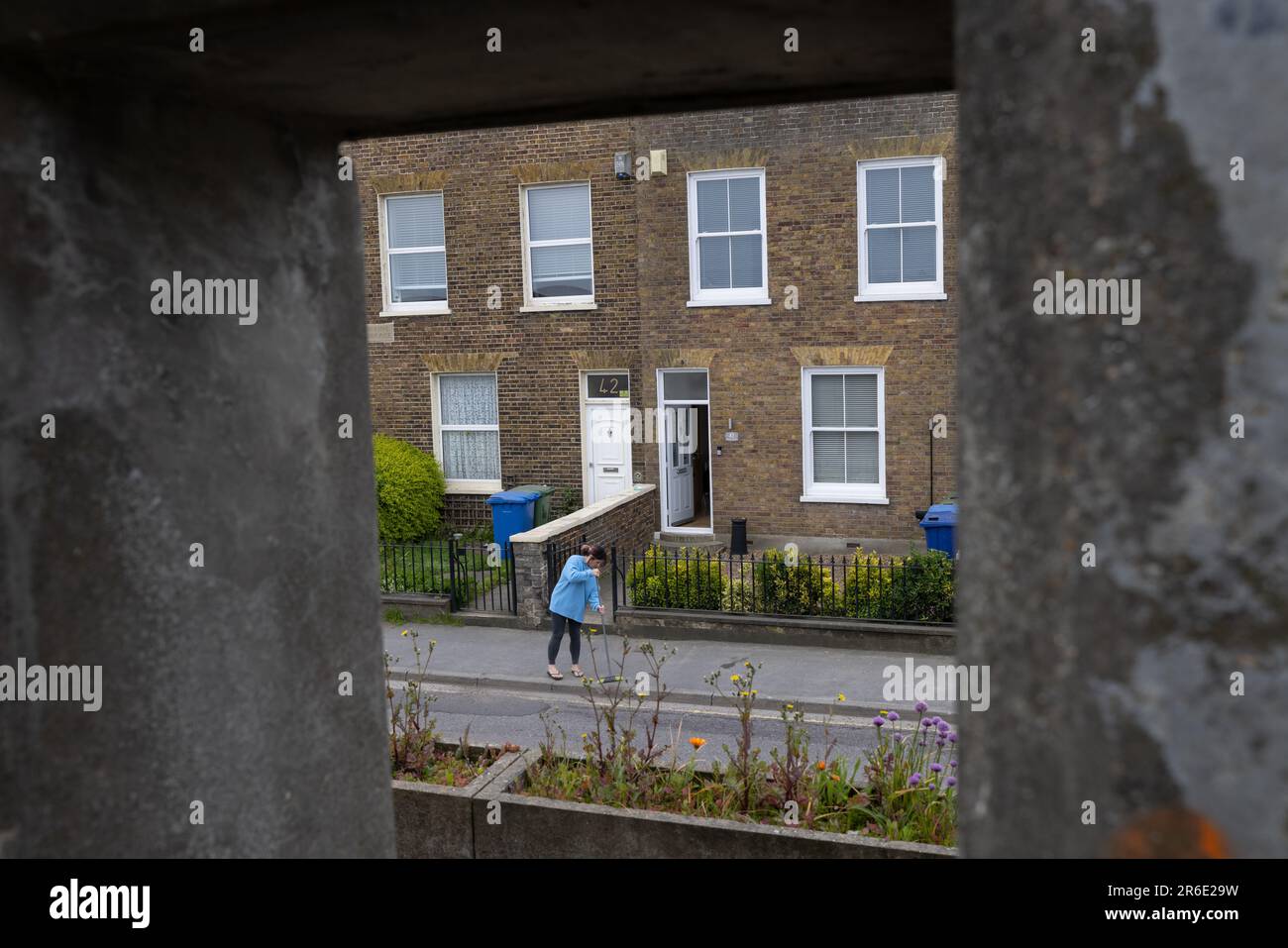 Sheerness, città portuale sull'isola di Sheppey, isola al largo della costa settentrionale del Kent, Inghilterra, vicino all'estuario del Tamigi, Inghilterra, Regno Unito Foto Stock