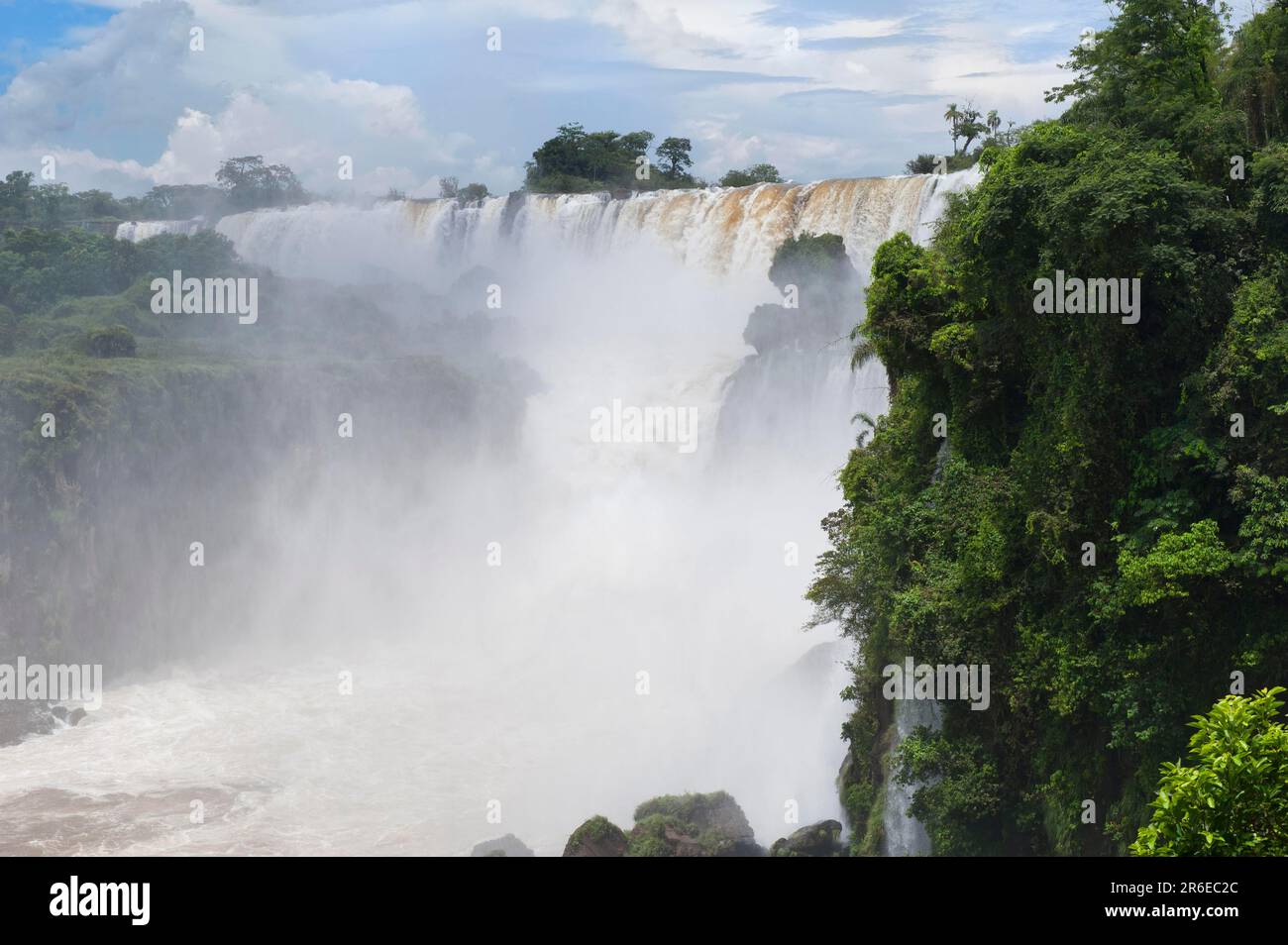 Cascate di Iguacu, Cascate di Iguazu, Cascate di Iguacu, Provincia di Misiones, Argentina Foto Stock