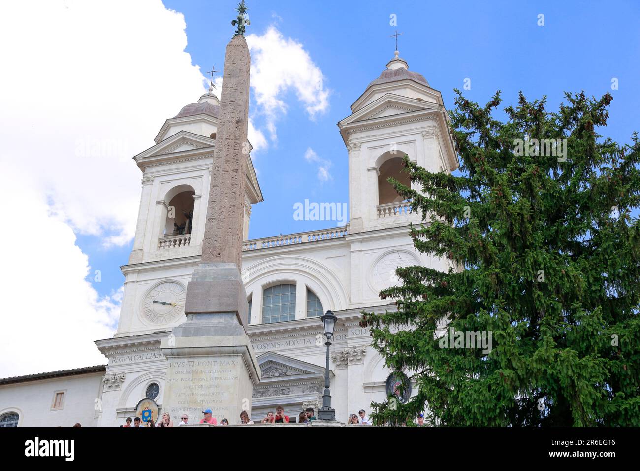 Piazza di Spagna, le piazze più famose di Roma Foto Stock