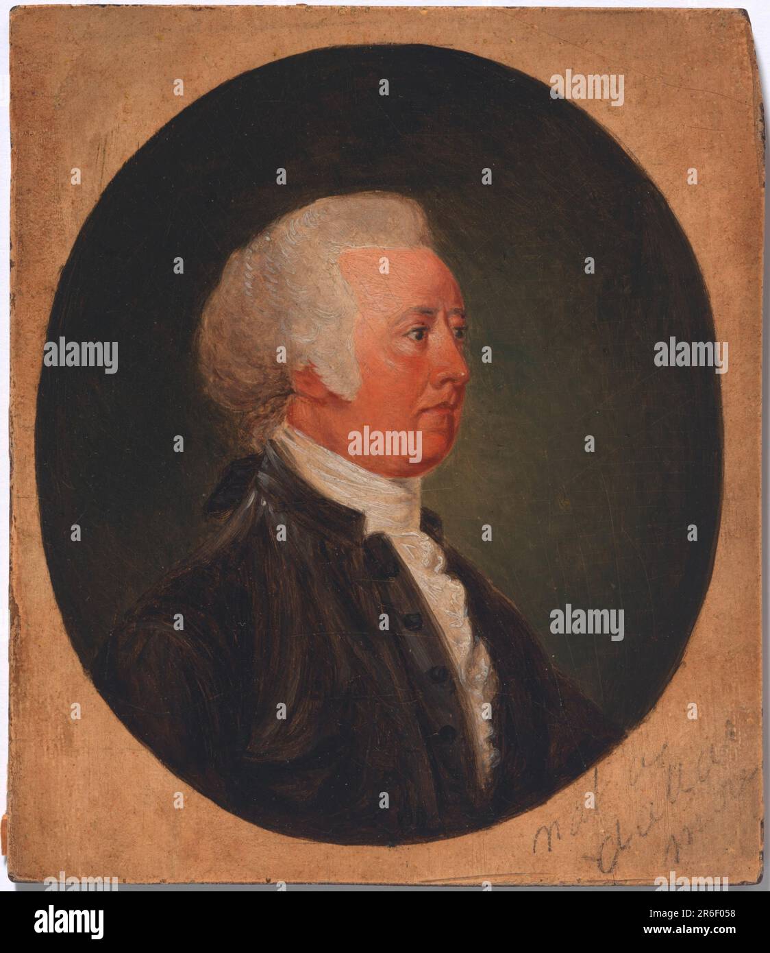 John Rutledge. Olio su pannello di mogano. Data: 1791. MUSEO: GALLERIA NAZIONALE DI RITRATTO. Foto Stock