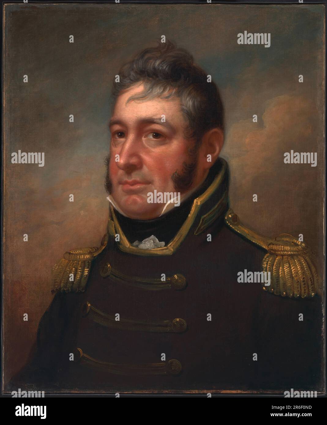 William Bainbridge. olio su tela. Data: 1814. MUSEO: GALLERIA NAZIONALE DI RITRATTO. Foto Stock
