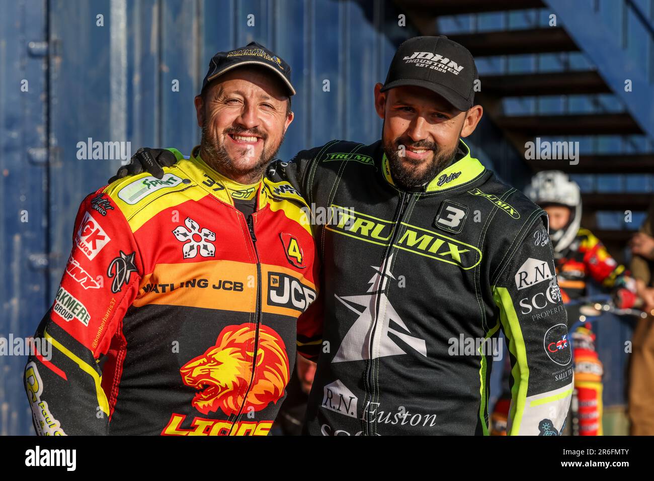 Chris Harris & Danny King - Leicester Lions / Ipswich Witches SGB speedway - 8 giugno 2023 Foto Stock Chris Harris & Danny King - Leicester Lions / Ipswich Witches SGB speedway - 8 giugno 2023 Foto Stock
