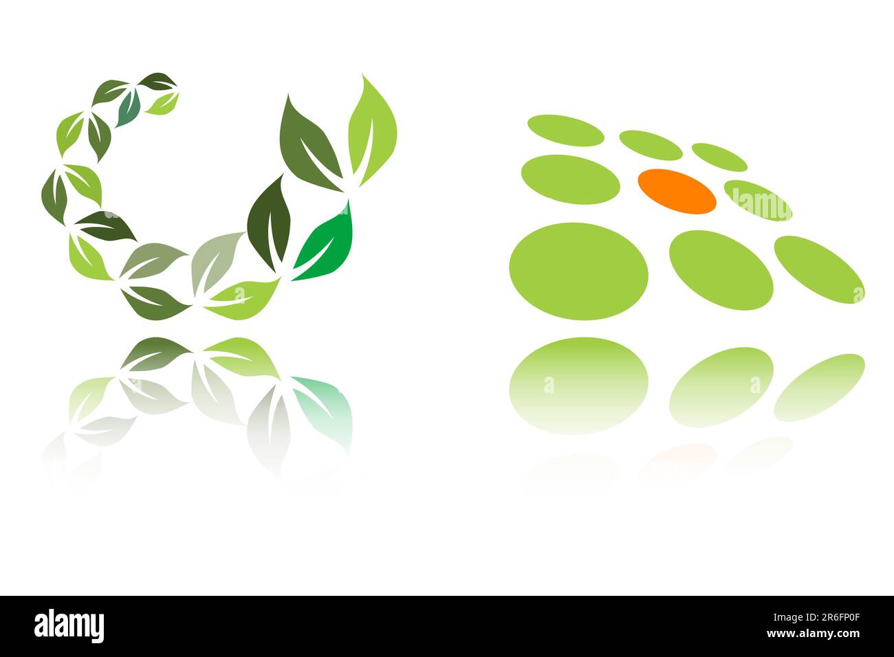 Elementi del logo vettoriale illustrazione completamente modificabile Illustrazione Vettoriale