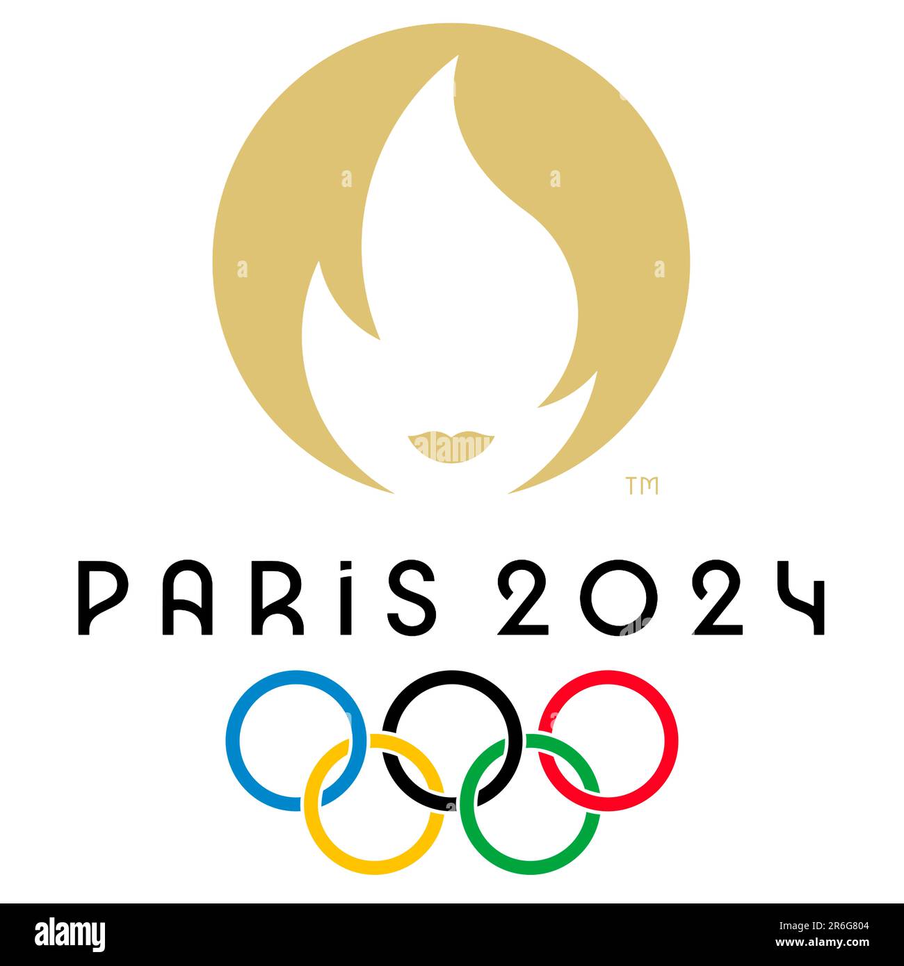Giochi olimpici. 2024. Logo dei Giochi Olimpici. Olimpiadi anelli