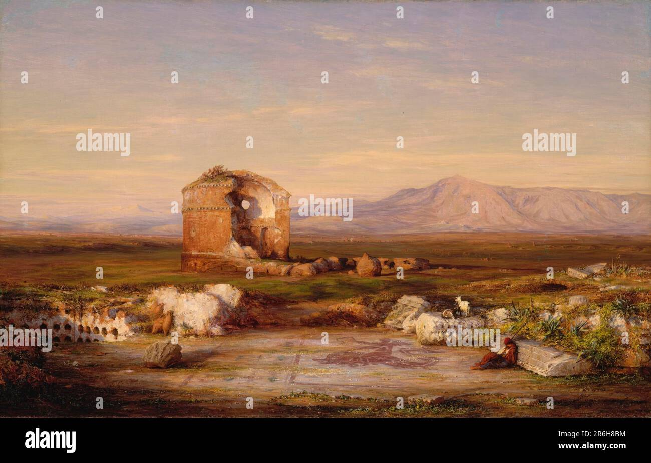 Torre di schiavi. Data: 1865. olio su tela. Museo: Smithsonian American Art Museum. Foto Stock