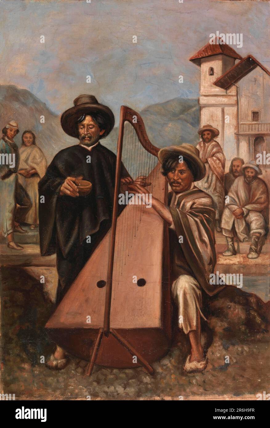 Harper. olio su tela. Data: CA. 1890-1892. Museo: Smithsonian American Art Museum. Foto Stock