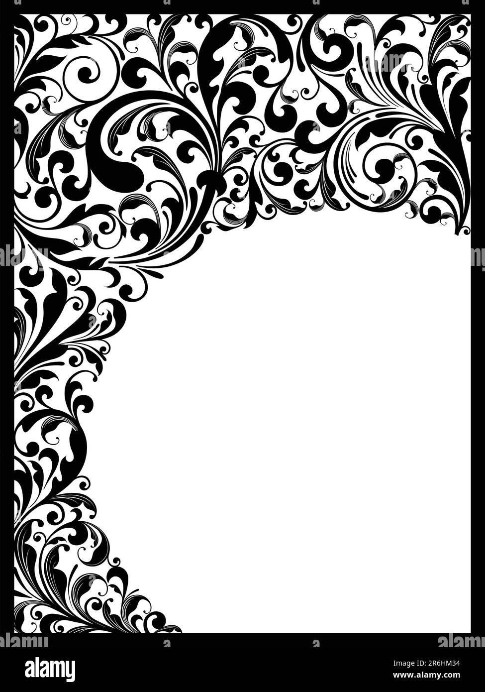 Illustrazione di sfondo floreale Illustrazione Vettoriale