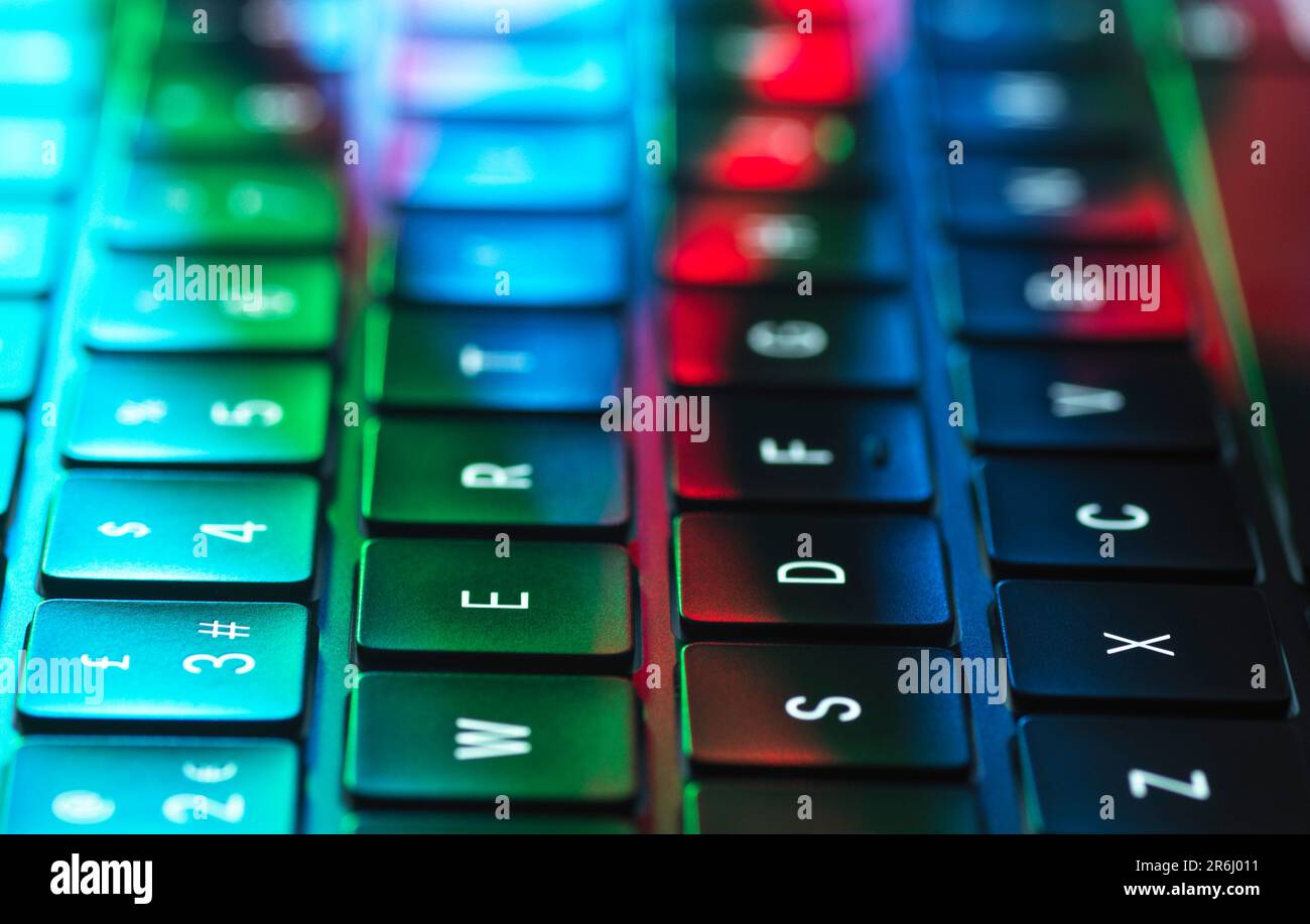 Lavorare online Foto Stock