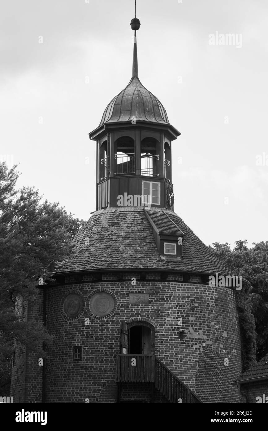Die Schifffahrtsstadt Lauenburg an der Elbe, Schleswig-Holstein, Deutschland, Europa, Germania. Europa - credito: Sarah Bömer fotografie Foto Stock