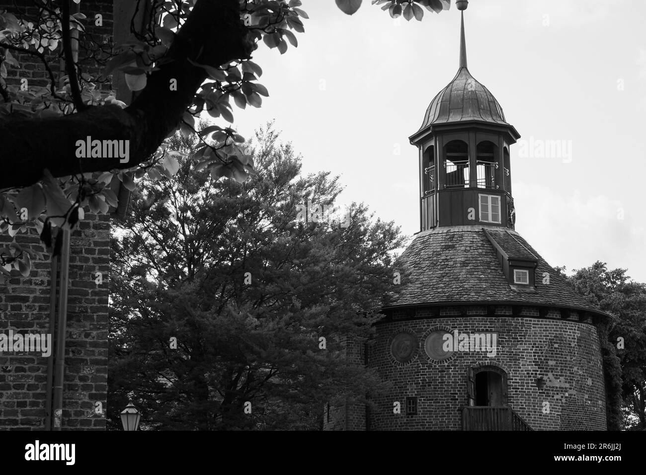 Die Schifffahrtsstadt Lauenburg an der Elbe, Schleswig-Holstein, Deutschland, Europa, Germania. Europa - credito: Sarah Bömer fotografie Foto Stock