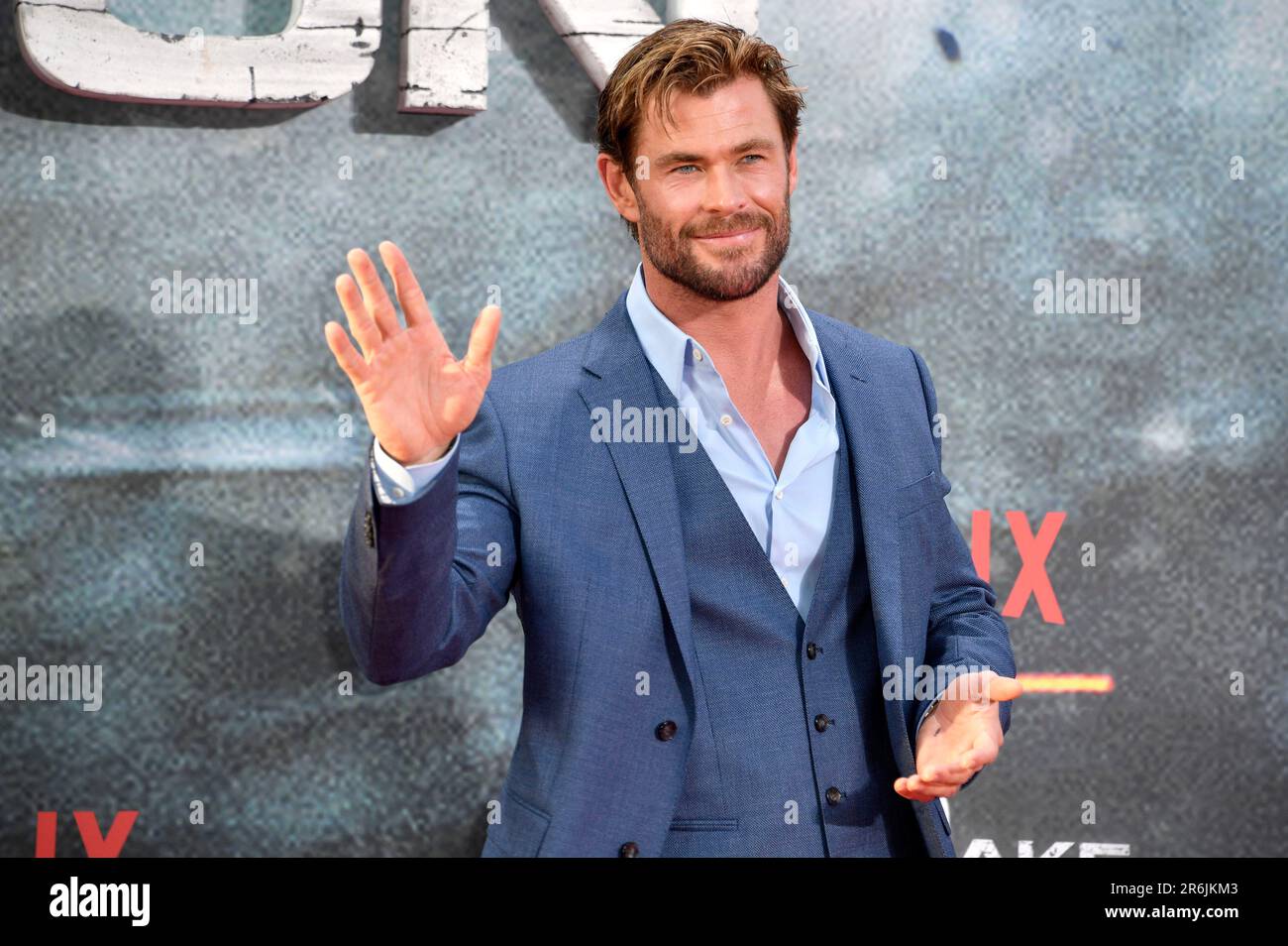 Chris Hemsworth beim Special Screening des Kinofilms 'Tyler Rake: Extraction 2' im Zoo Palast. Berlino, 09.06.2023 Foto Stock