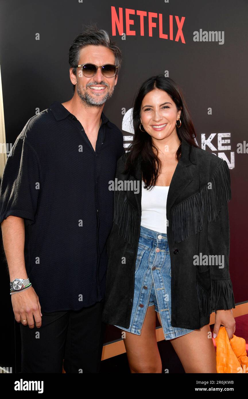 Tom Beck und Chryssanthi Kavazi beim Special Screening des Kinofilms 'Tyler Rake: Extraction 2' im Zoo Palast. Berlino, 09.06.2023 Foto Stock