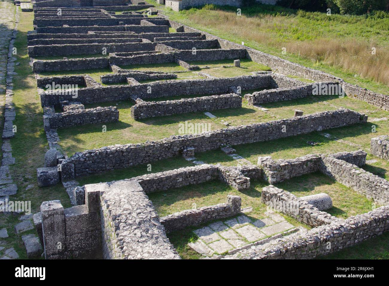 Sito archeologico di Altilia, Sepino, Molise, Italia. Foto Stock