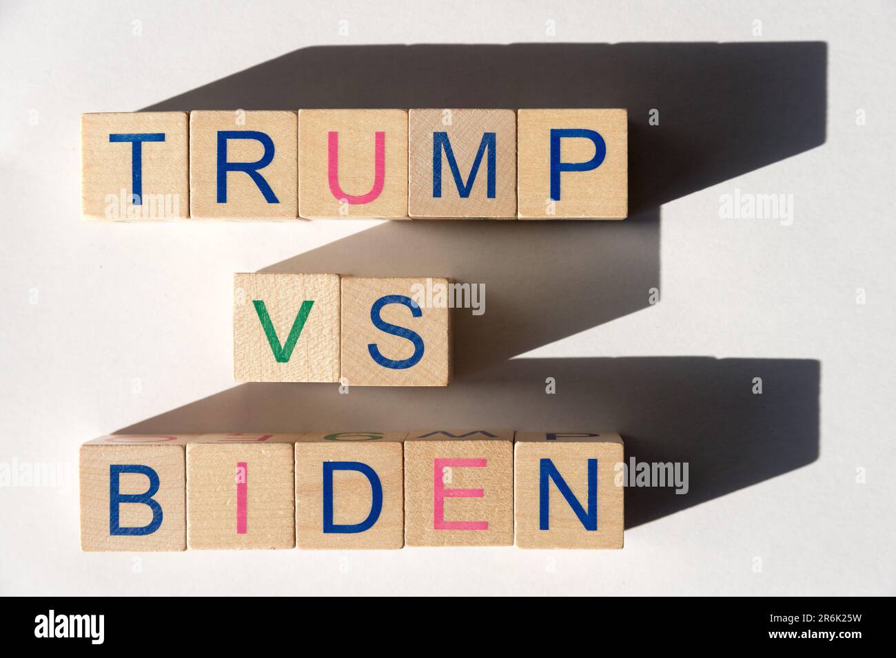 2024 elezioni presidenziali degli Stati Uniti Donald Trump contro Joe Biden © Wojciech Strozyk / Alamy Stock Photo Foto Stock