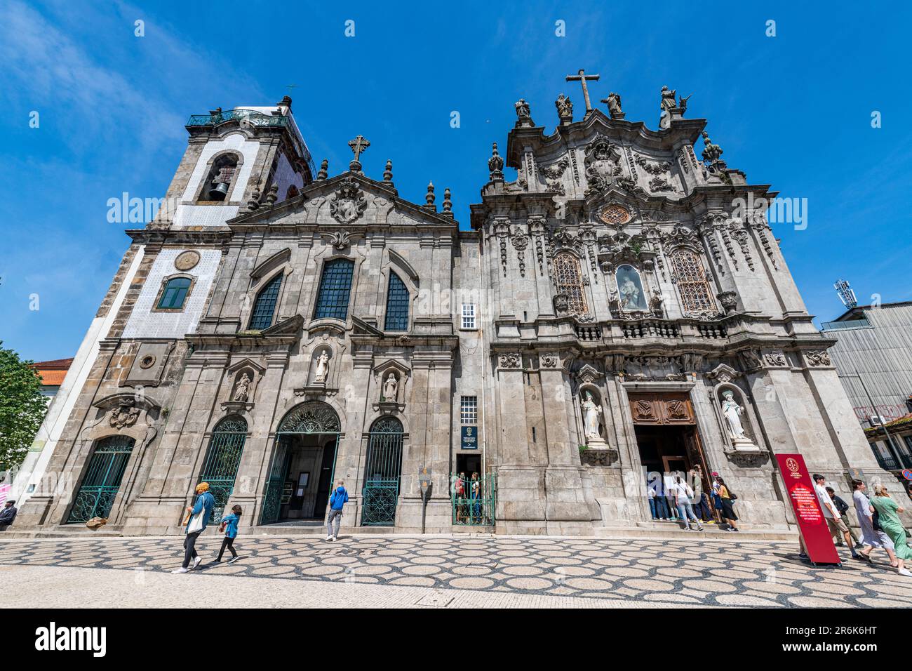 Monastero di Carmo, patrimonio dell'umanità dell'UNESCO, Porto, Norte, Portogallo, Europa Foto Stock