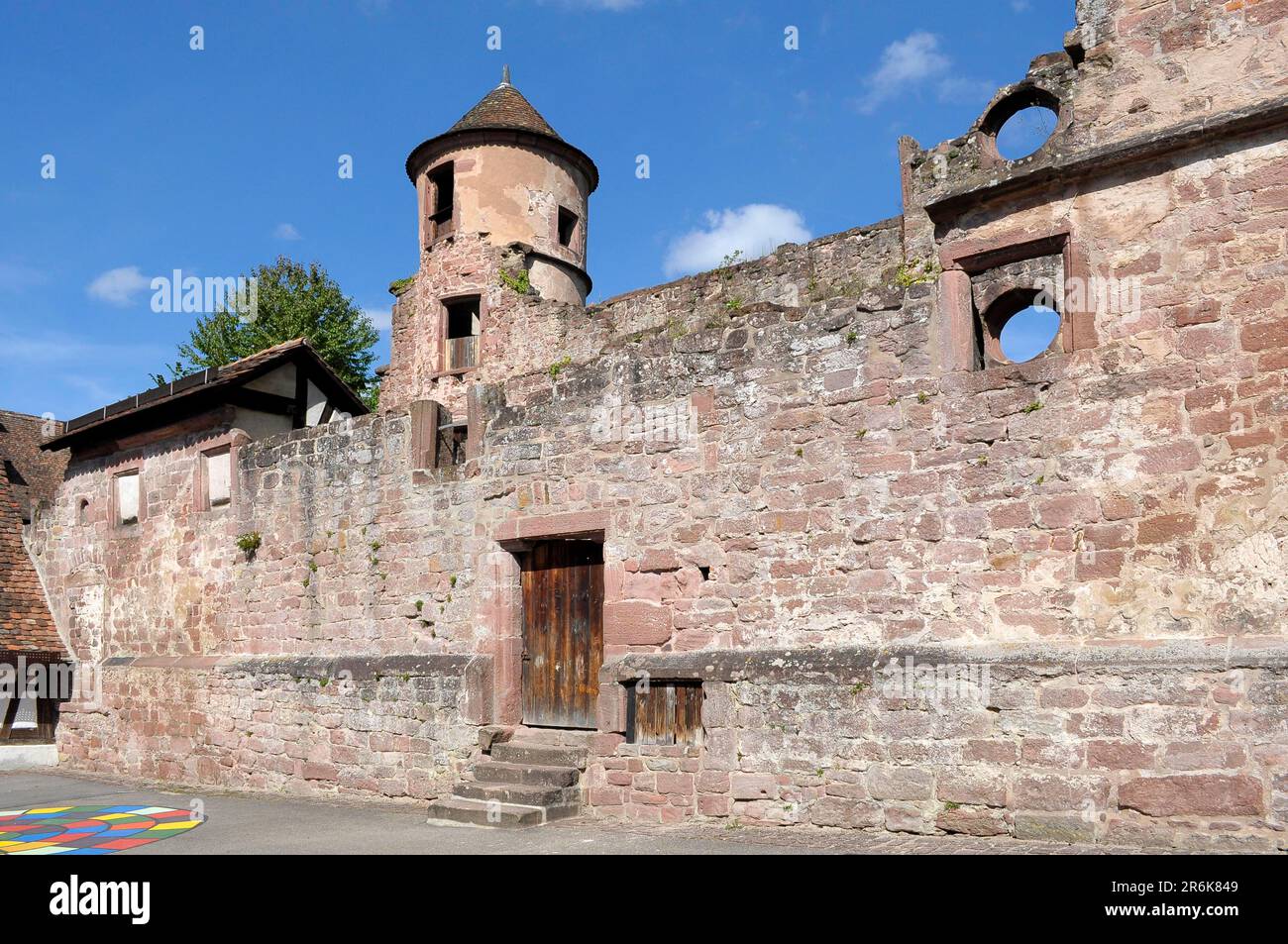 Baden Wuertemberg, Nord, Foresta Nera, Monastero di Hirsau, Kloser St Pietro e Paolo Foto Stock