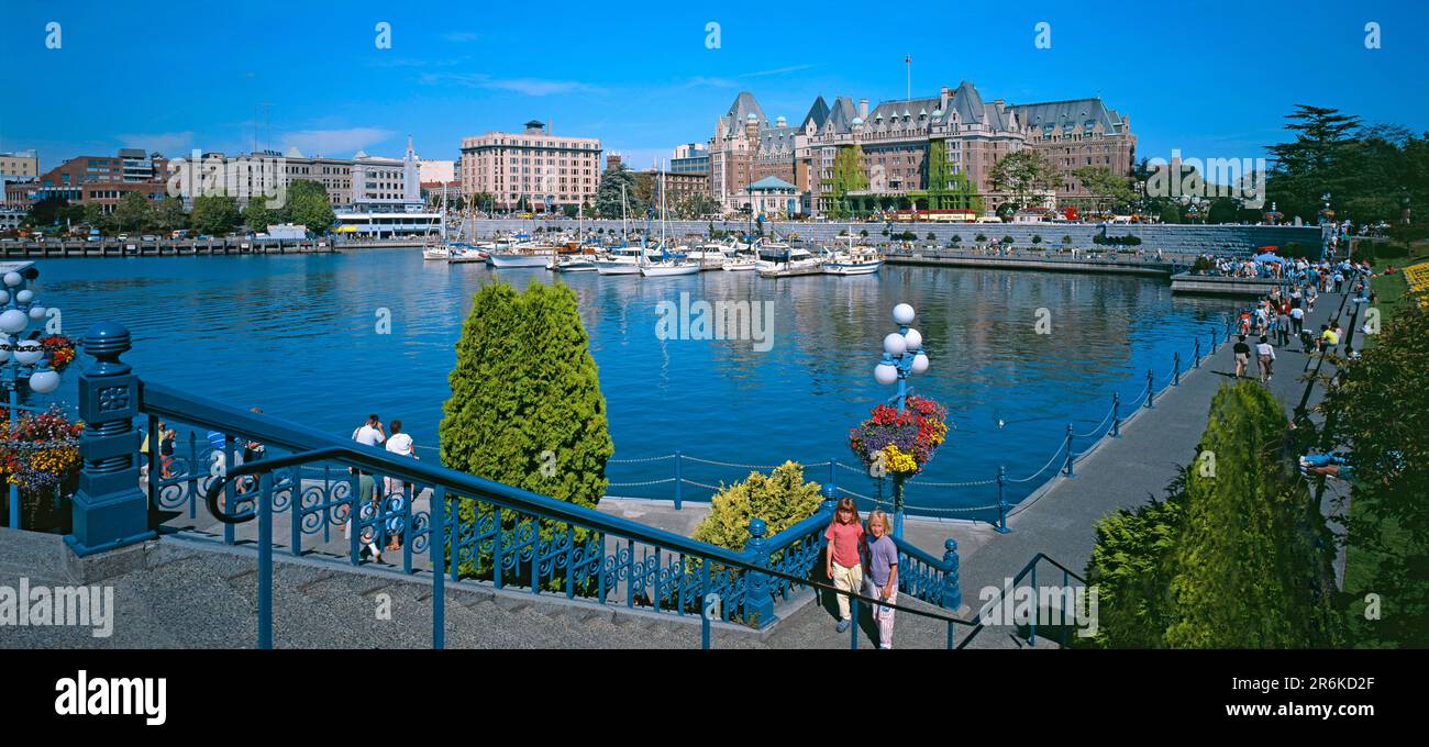 Port (Victoria), British Columbia, Canada Foto Stock