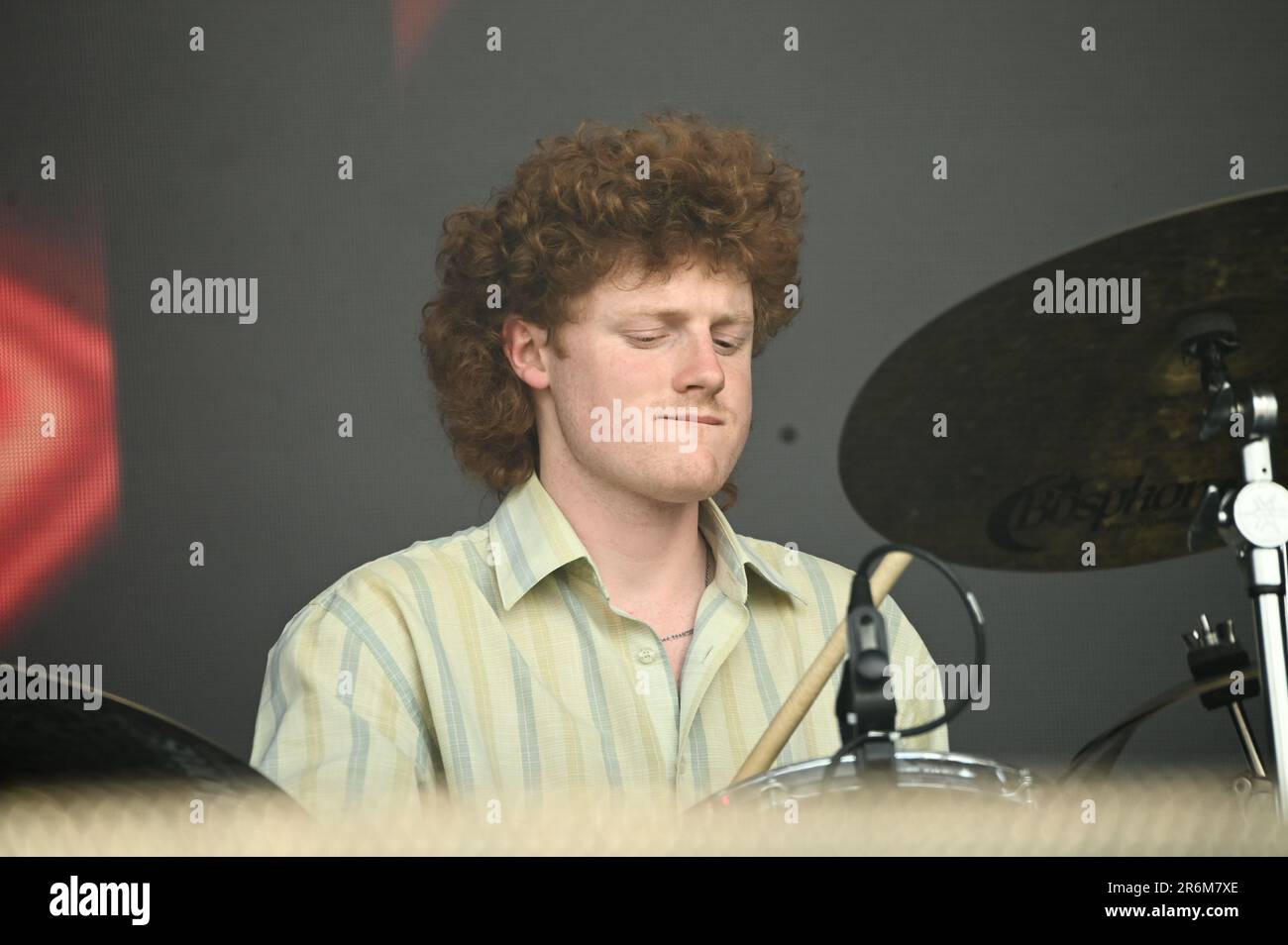 Tanhai Collective si esibisce al Lambeth Country Show 2023 in una calda giornata estiva al Brockwell Park, Londra, Regno Unito. Credit: Vedi li/Picture Capital/Alamy Live News Foto Stock