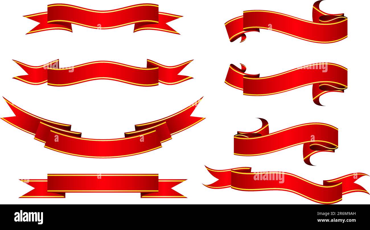 Set di banner Illustrazione Vettoriale