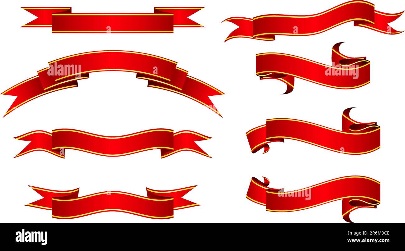 Set di banner Illustrazione Vettoriale