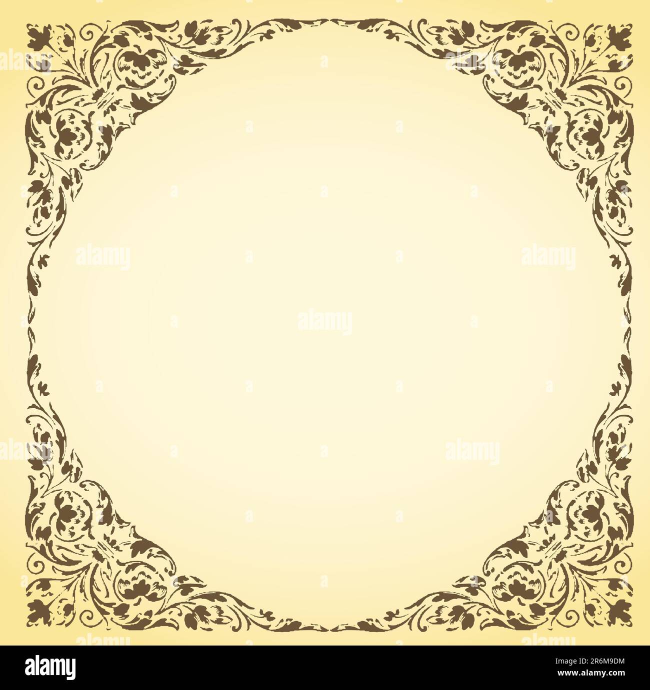 Cornice decorativa Illustrazione Vettoriale