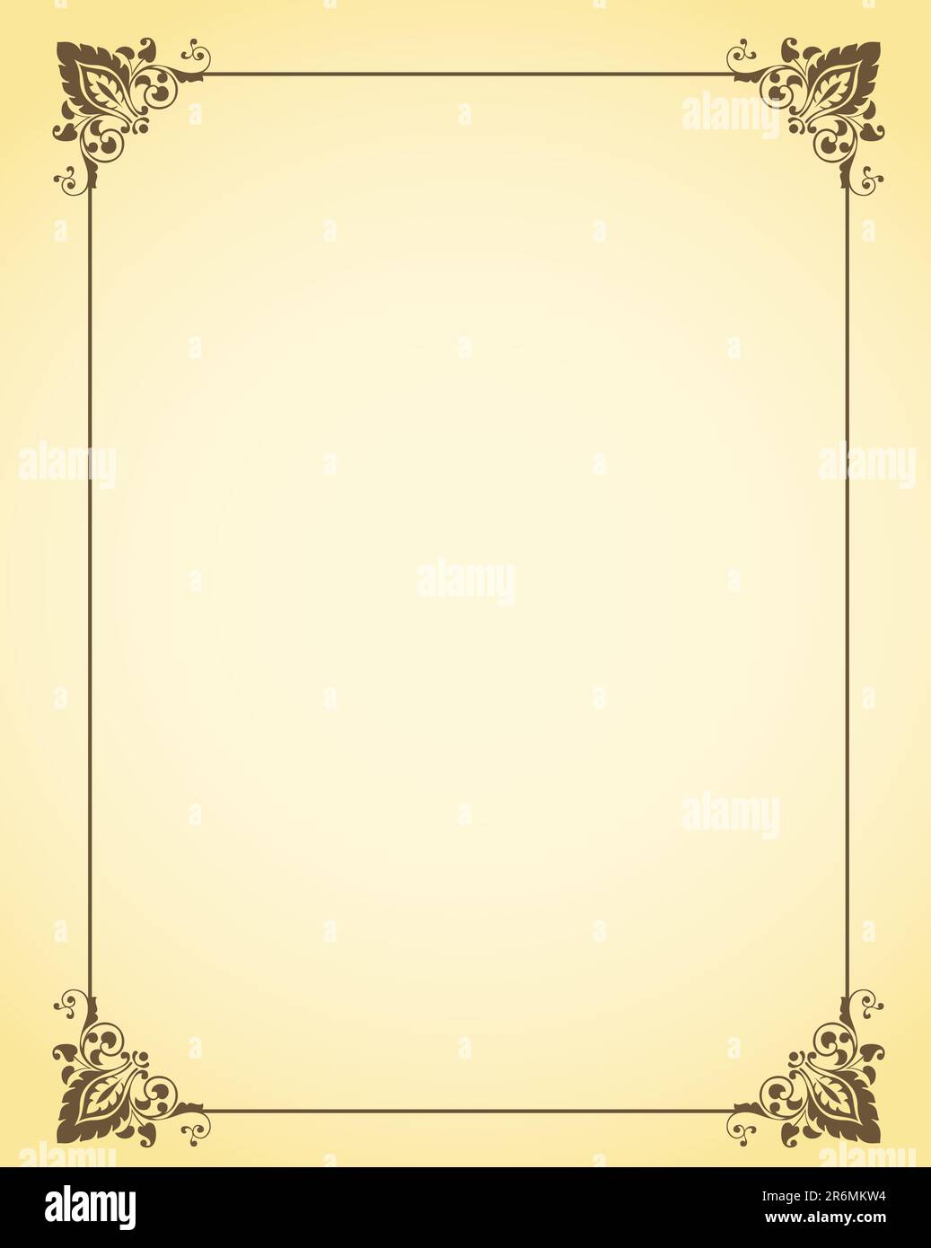 Cornice decorativa Illustrazione Vettoriale
