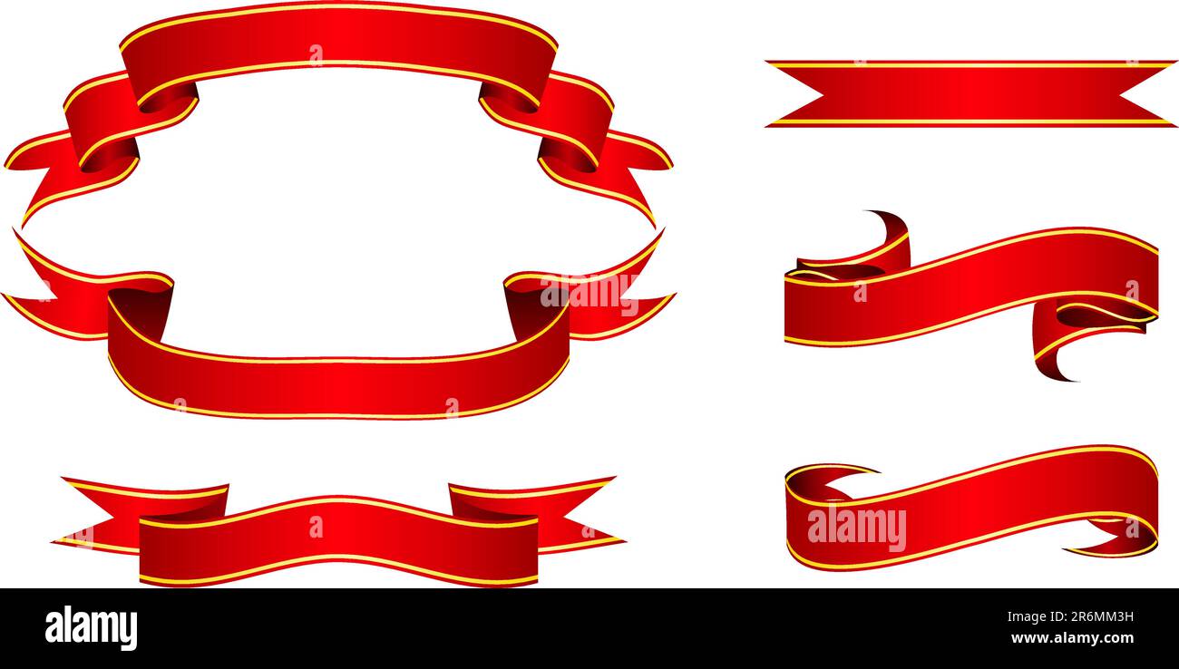 Set di banner Illustrazione Vettoriale