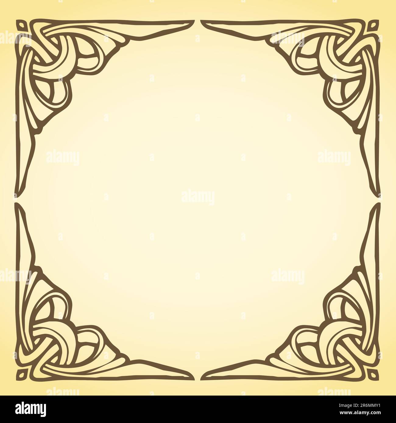 Cornice decorativa Illustrazione Vettoriale