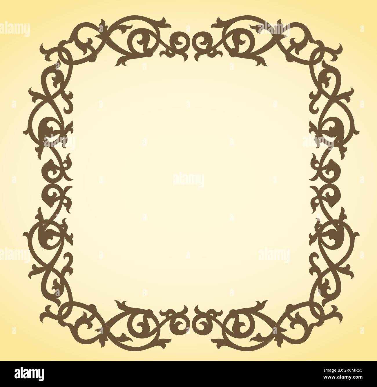 Cornice decorativa Illustrazione Vettoriale