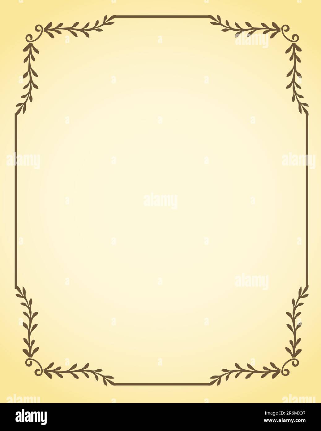 Cornice decorativa Illustrazione Vettoriale