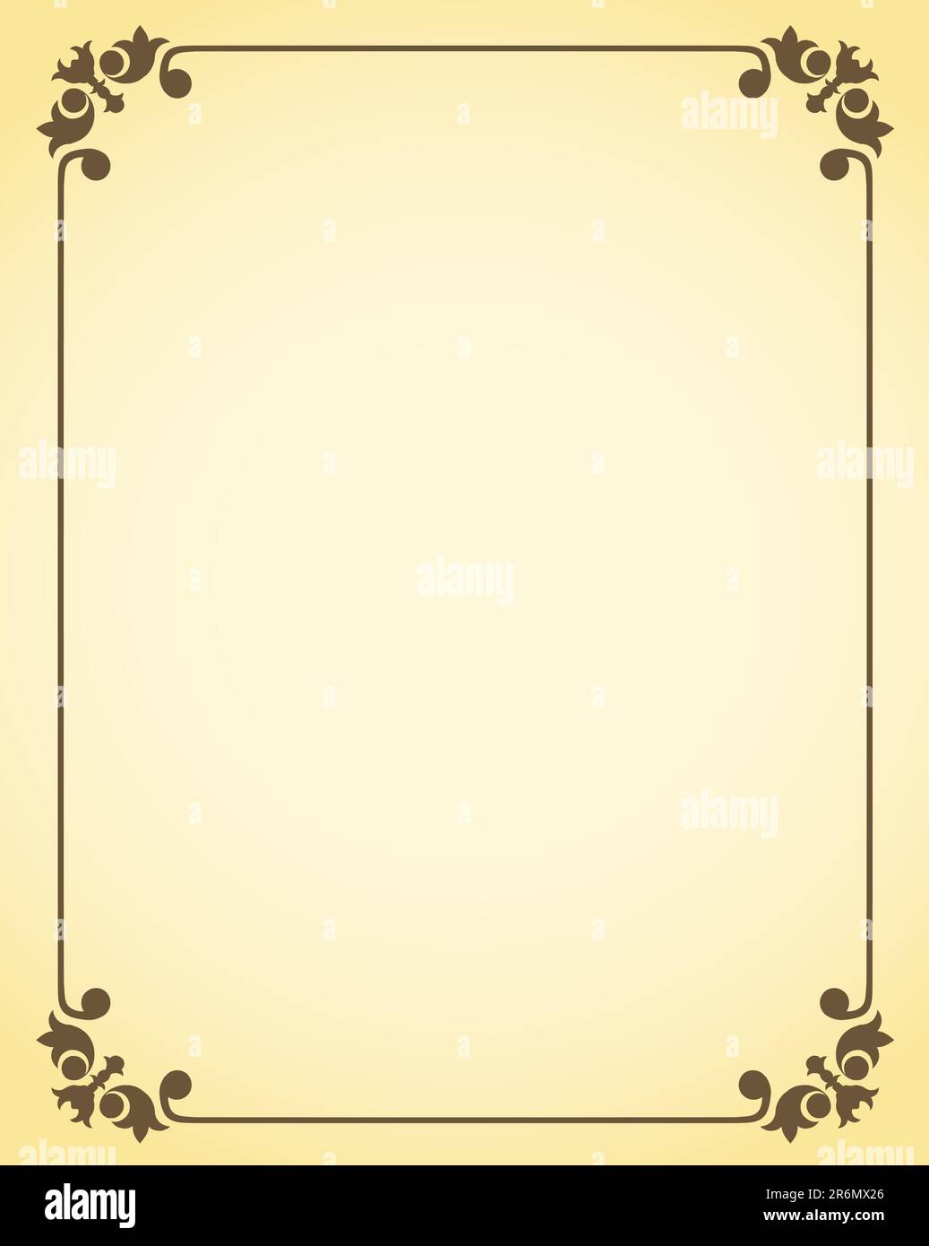 Cornice decorativa Illustrazione Vettoriale