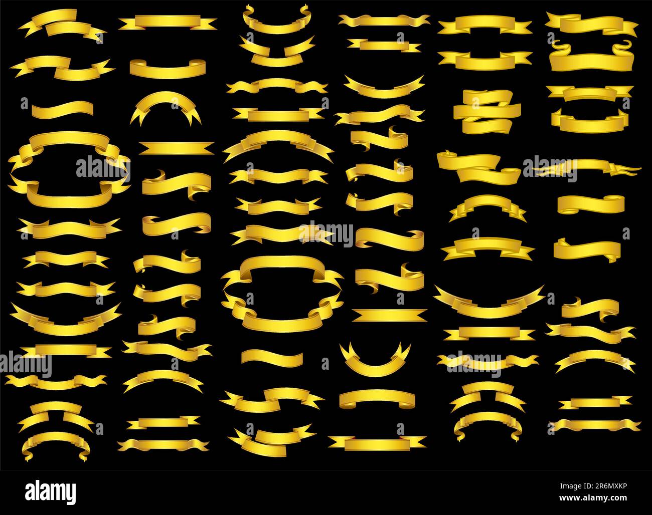 banner vettoriali impostati Illustrazione Vettoriale