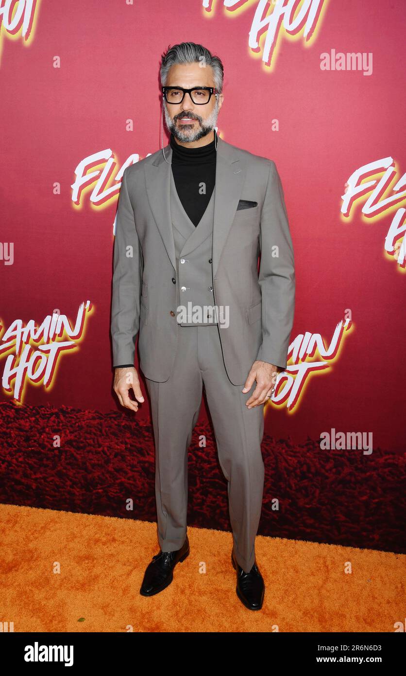 HOLLYWOOD, CALIFORNIA - GIUGNO 09: Jaime Camil partecipa alla proiezione speciale di Searchlight Pictures 'Flamin' Hot' all'Hollywood Post 43 - American Legi Foto Stock