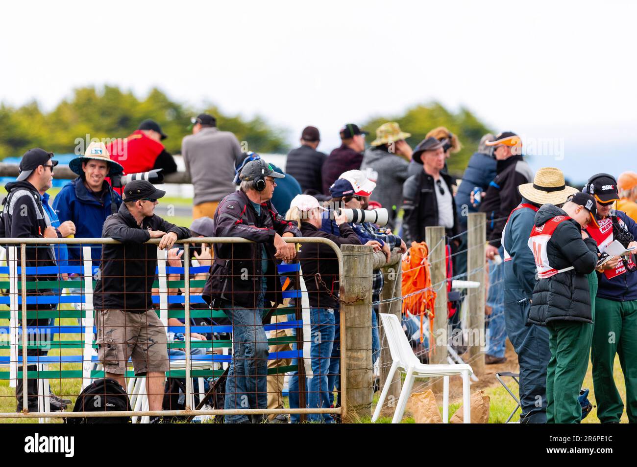 PHILLIP ISLAND, AUSTRALIA - 29 FEBBRAIO: Tifosi della WSBK durante il round 1 del Campionato Mondiale Superbike 2020 il 29 febbraio 2020 al Phillip Island Circuit di Victoria, Australia. Foto Stock