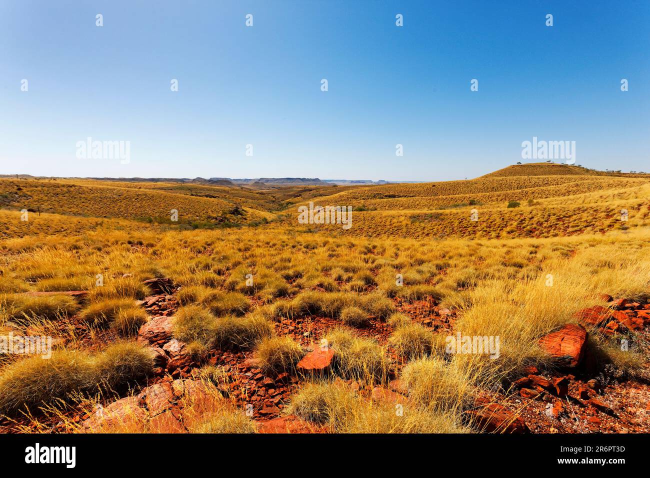 Chichester Range, Pilbara, Australia Occidentale Foto Stock