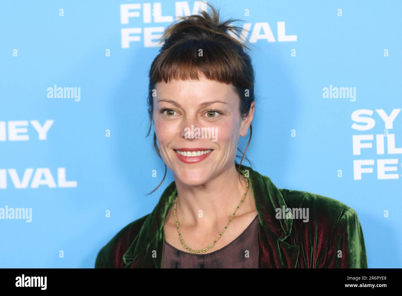 Sydney, Australia. 11th giugno, 2023. Festival del film di Sydney 70th: Rachell's Farm, tappeto rosso australiano Premiere allo state Theatre, 49 Market Street. Nella foto: Matilda Brown. Credit: Richard Milnes/Alamy Live News Foto Stock