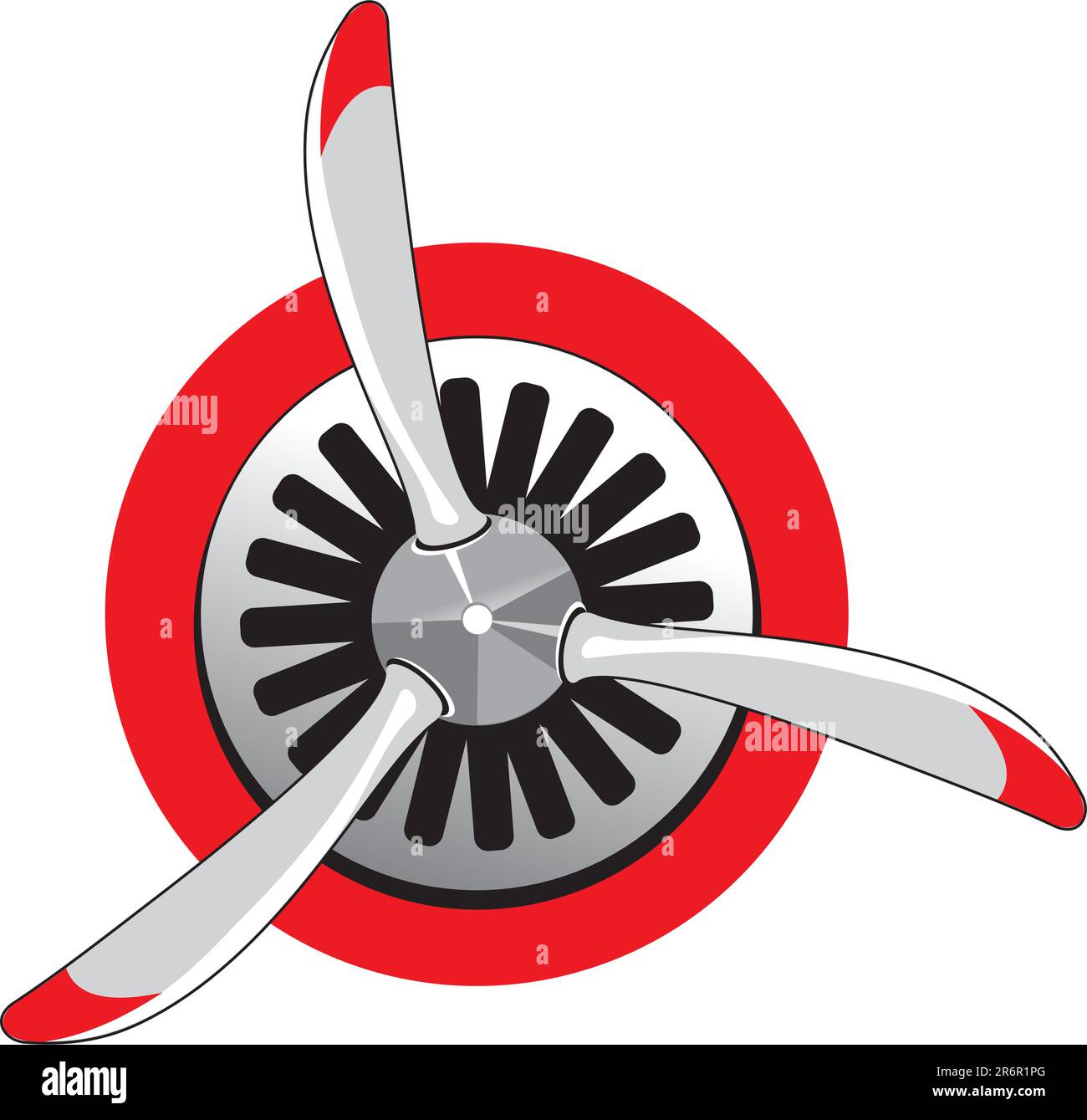 illustrazione del vettore propeller Illustrazione Vettoriale