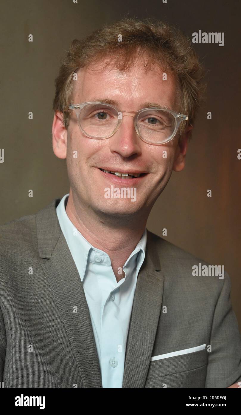 Colonia, Germania. 10th giugno, 2023. L'autore Adrian Daub a Phil.Cologne. Credit: Horst Galuschka/dpa/Alamy Live News Foto Stock