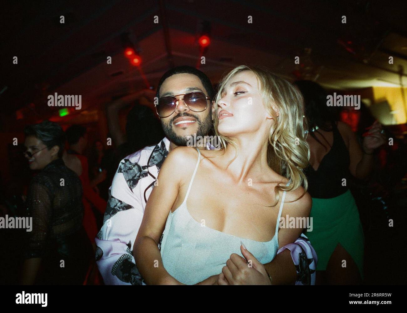 The Idol Lily-Rose Depp & The Weeknd Foto Stock