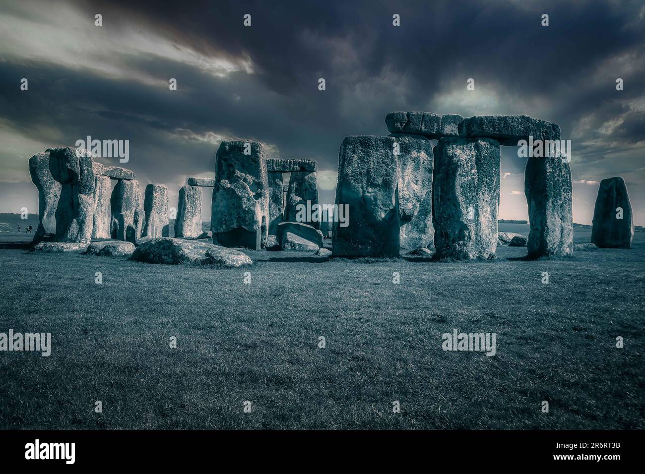 Inghilterra, Stonehenge Foto Stock