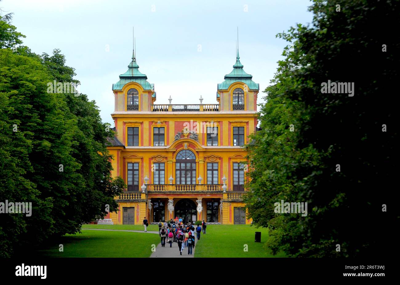 Palazzo Ludwigsburg preferito, escursioni per bambini, architettura paesaggistica Foto Stock