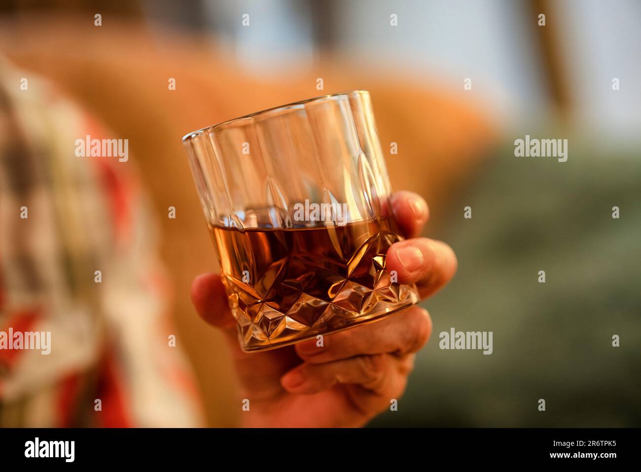 Bicchiere da whisky Foto Stock