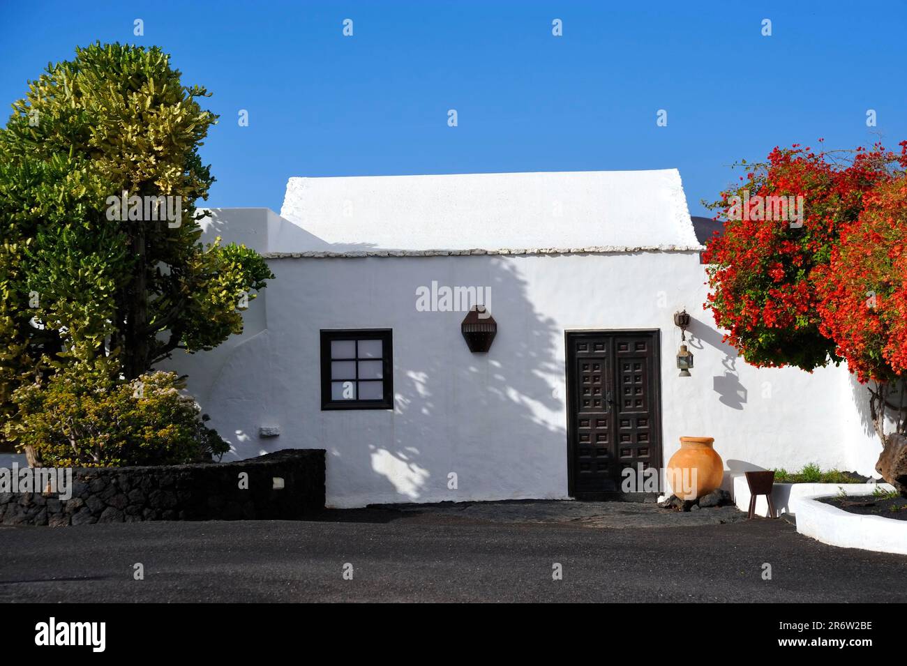 Fundacion Cesar Manrique, Fondazione, Tahiche, Fuerteventura, Isole Canarie, Spagna Foto Stock