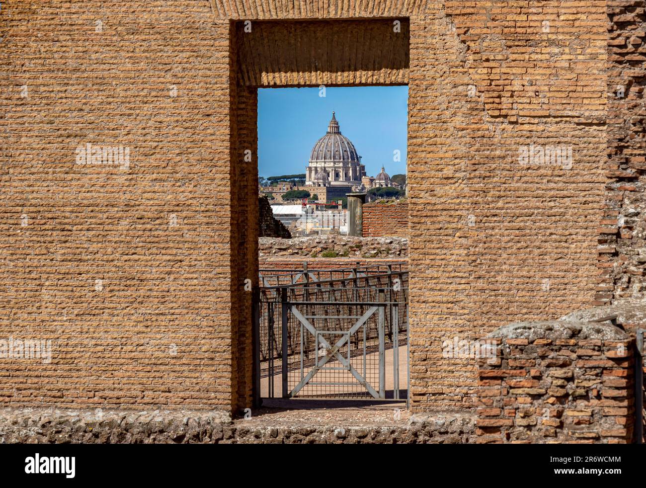Colle Palatino Foto Stock