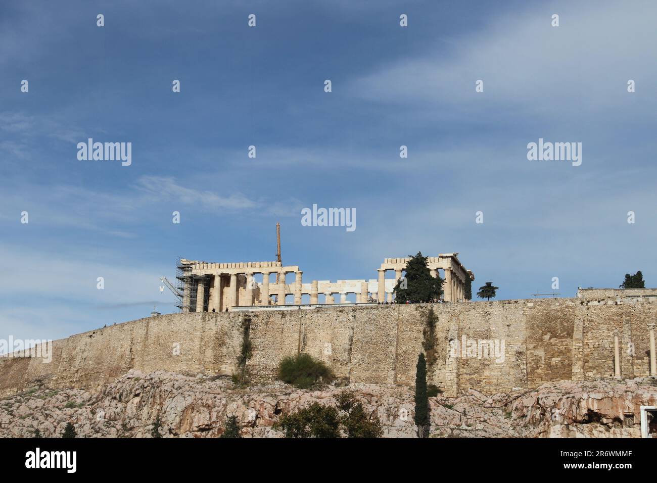 Acropoli di Atene, Grecia Foto Stock