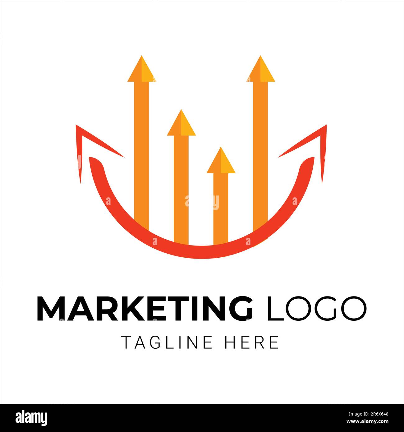 Logo di marketing per l'azienda Illustrazione Vettoriale