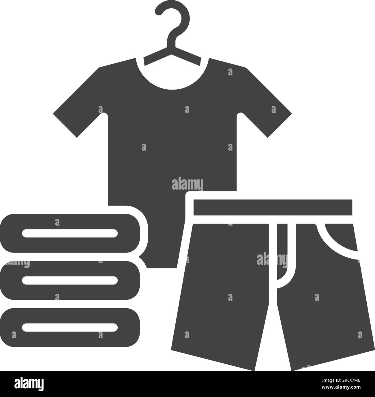 Icona vestiti immagine vettoriale. Illustrazione Vettoriale