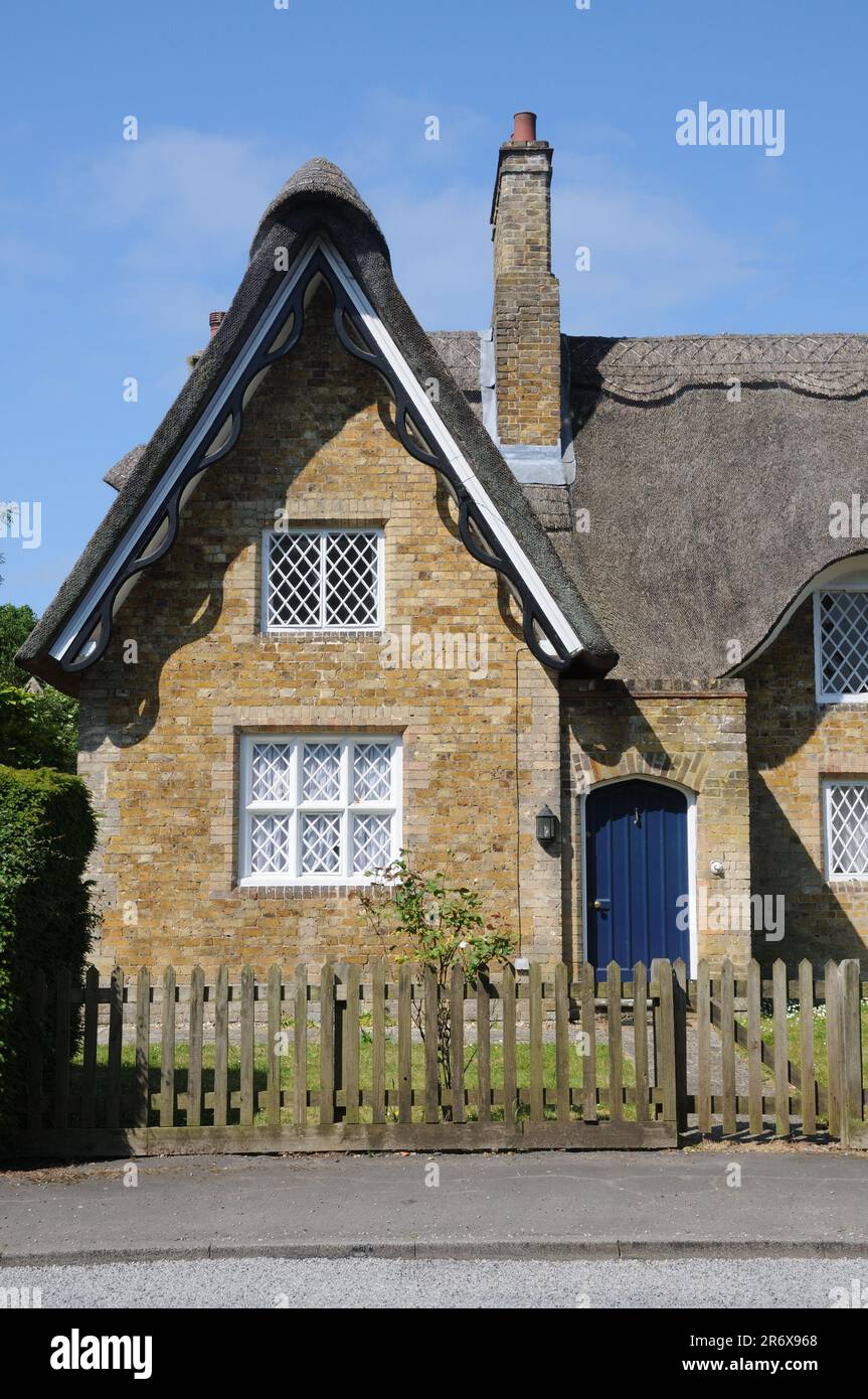 Thatched House, Bramfield, Hertfordshire Foto Stock