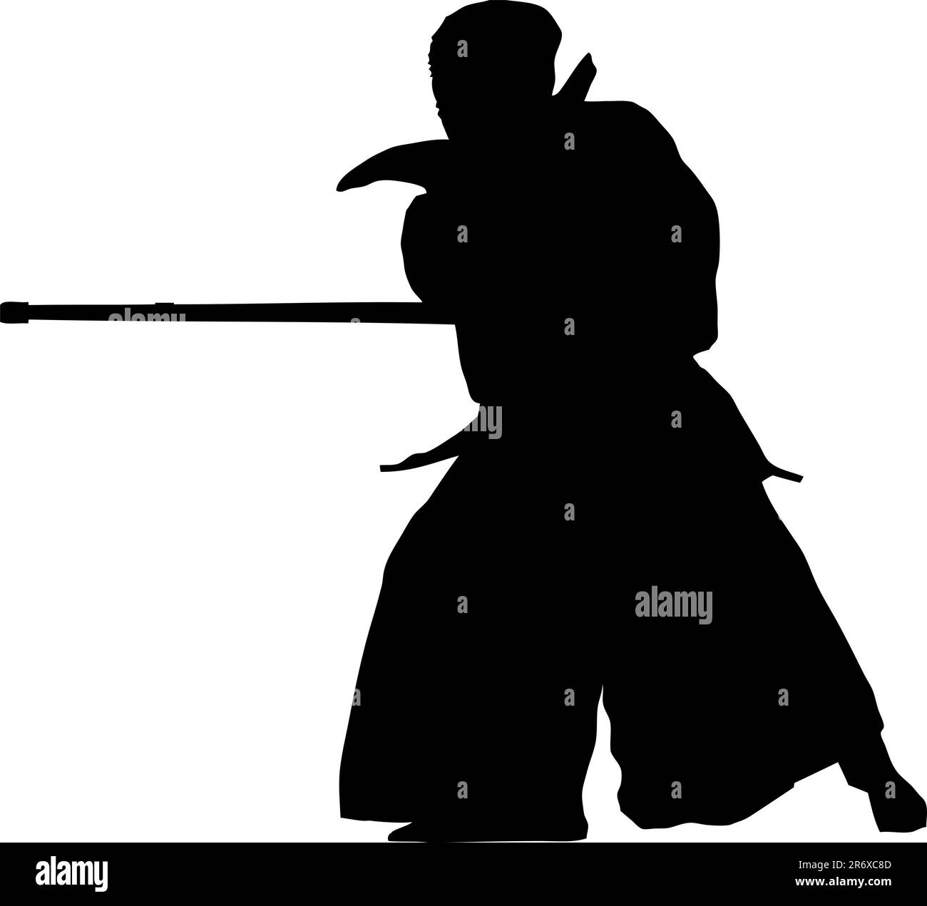 Arti combattenti KARATE DAIDO DJUKU KUDO Illustrazione Vettoriale