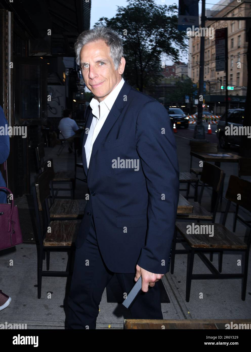 11 giugno 2023, New York, New York, USA: Ben Stiller ha visto lasciare il Village East Cinema al Tribeca Film Festival 2023 di New York. (Credit Image: © Photo Image Press via ZUMA Press Wire) SOLO PER USO EDITORIALE! Non per USO commerciale! Foto Stock